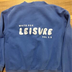 White fox hoodie Large/medium